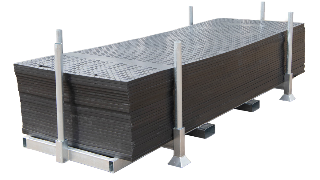 Stapelbox + 20 / 25 Heavy Duty rijplaten