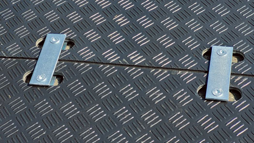 A-kwaliteit Koppelstukken van staal voor Heavy Duty rijplaten