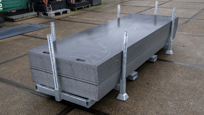 Stapelbox voor rijplaten